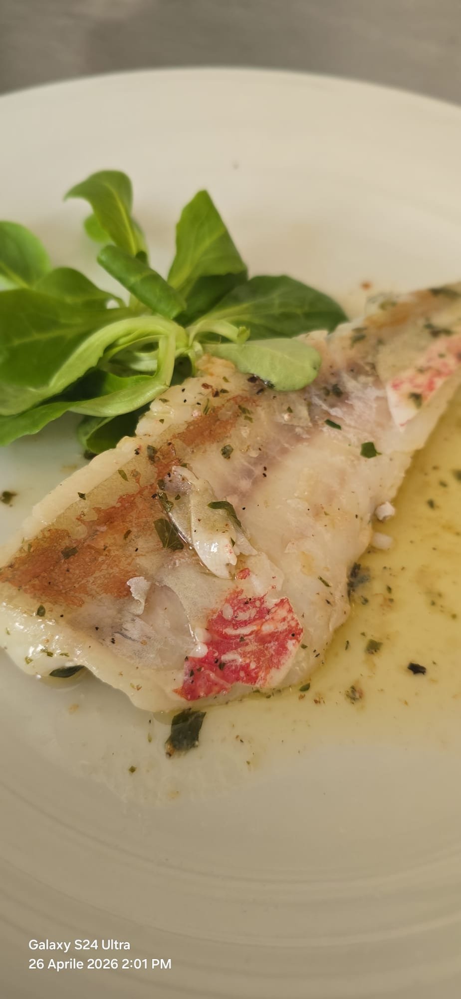 Filetto di pesce al forno